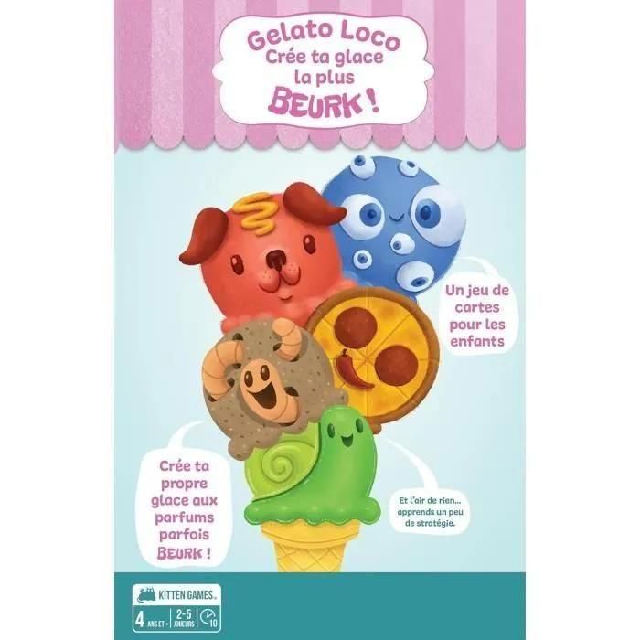 Jeu D'ambiance Asmodee Gelato Loco - 2