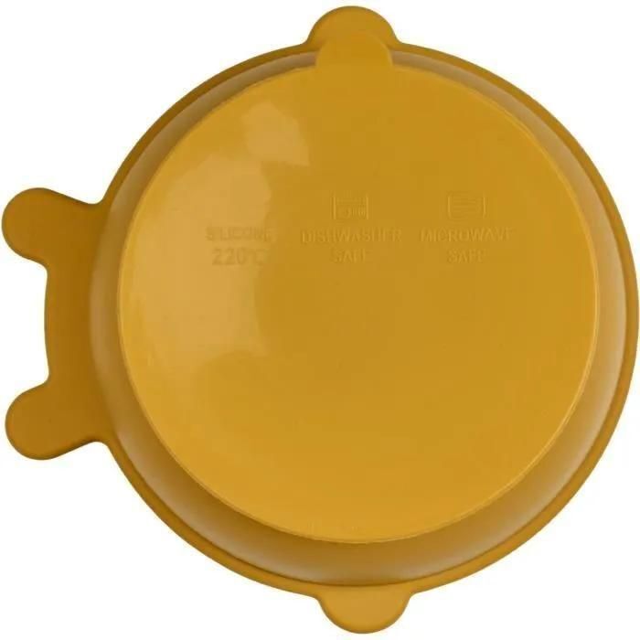 Pack Repas Silicone - Jaune Miel - 4