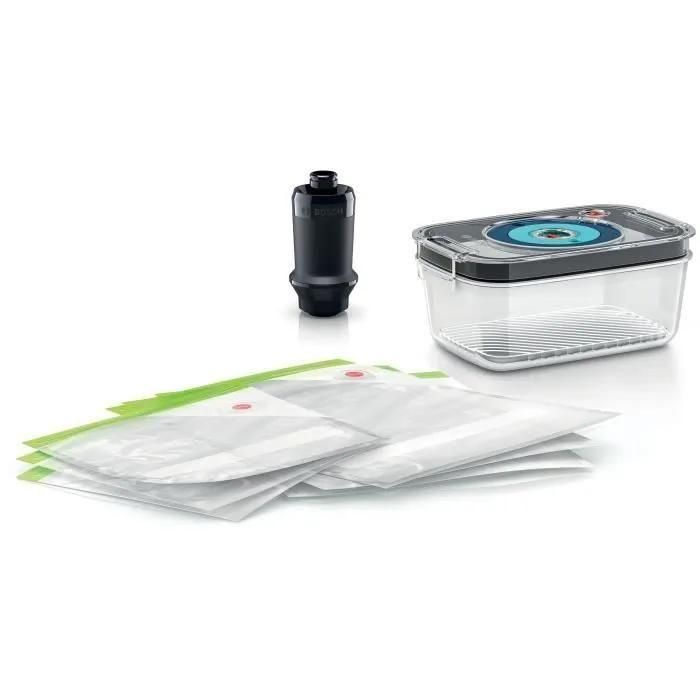 Bosch 1xbote Sous Vide Avec Bac D'gouttement (1.0l) - 3xsacs De Conglati...