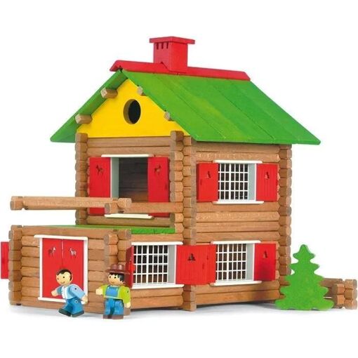 Jeu De Construction Mon Chalet En Bois- 175 Pieces - 2