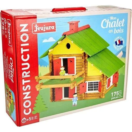 Jeu De Construction Mon Chalet En Bois- 175 Pieces - 4