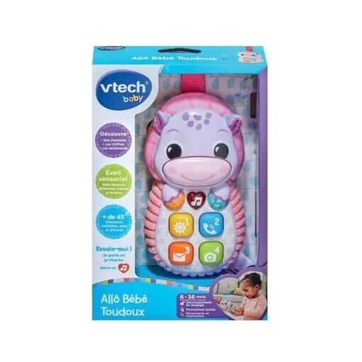 Vtech Baby Allo Bebe Toudoux Rose - 3