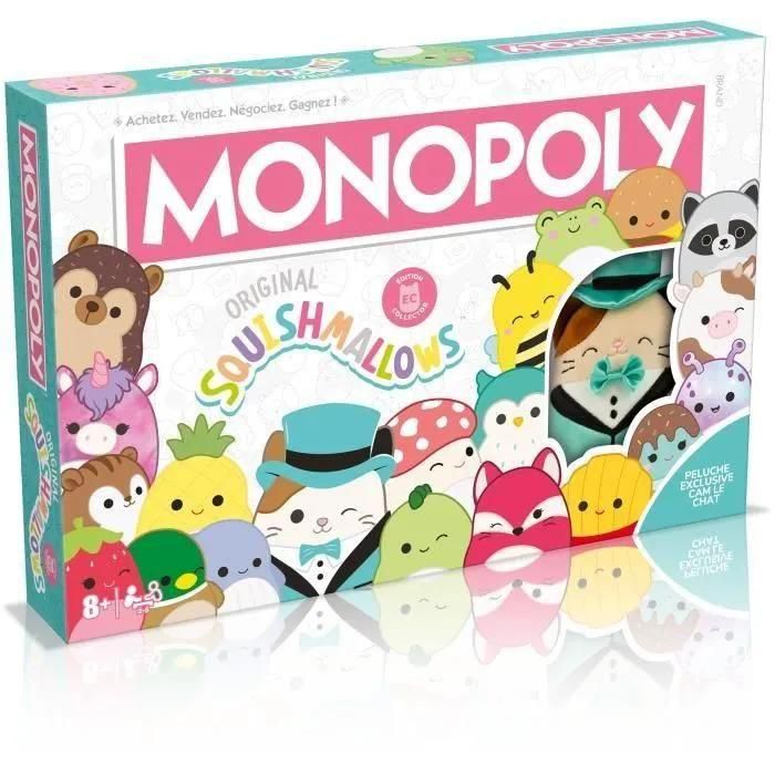 Winning Moves Monopoly Squishmallows