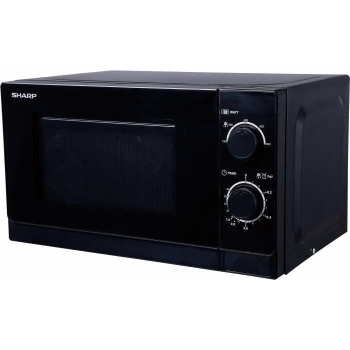 Sharp R-200BKW - Four micro-ondes monofonction - pose libre - 20 litres - 8...