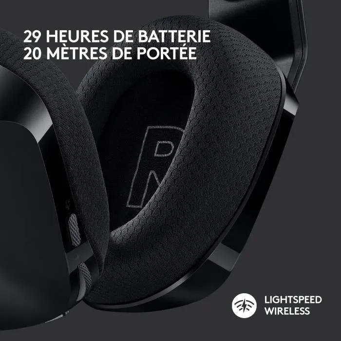 Logitech G G733 LIGHTSPEED Wireless RGB Gaming Headset - Micro-casque - cir... - 4