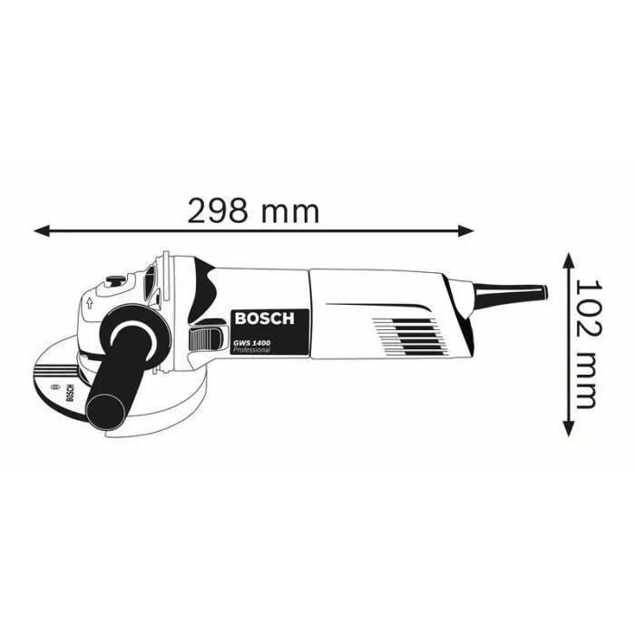 Meuleuse d'angle GWS 1400 W Bosch Professional - 7