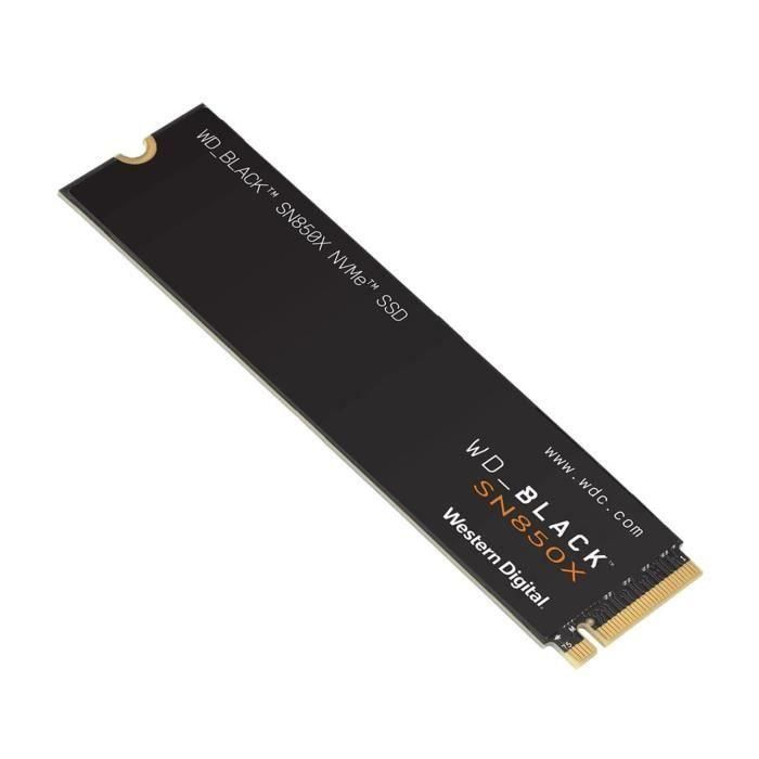 WD_BLACK SN850X WDS100T2X0E - SSD - chiffr - 1 To - interne - M.2 2280 - P...
