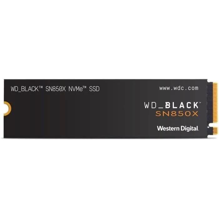 WD_BLACK SN850X WDS100T2X0E - SSD - chiffr - 1 To - interne - M.2 2280 - P... - 3