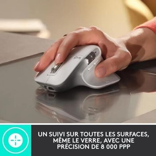 Logitech Master Series MX Master 3S - Souris - ergonomique - optique - 7 bo... - 2