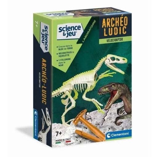 Science & Jeu Laboratoire Archéo Ludic - Vélociraptor - 2