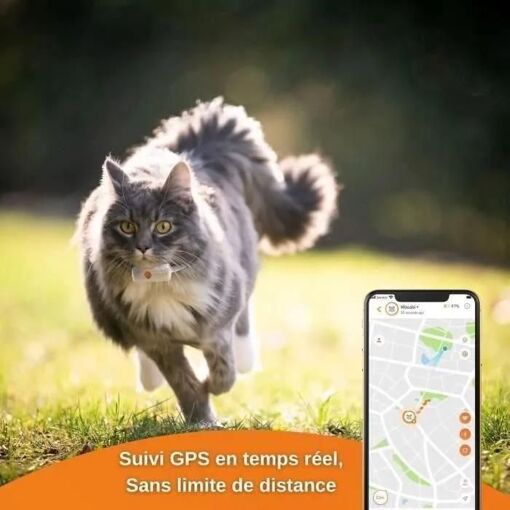 Traceur GPS pour Chat - Weenect XS (White Edition 2023) - 4