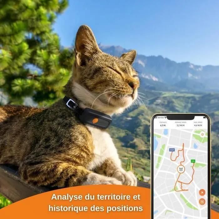 Traceur GPS pour Chat - Weenect XS (Black �dition 2023) - 5