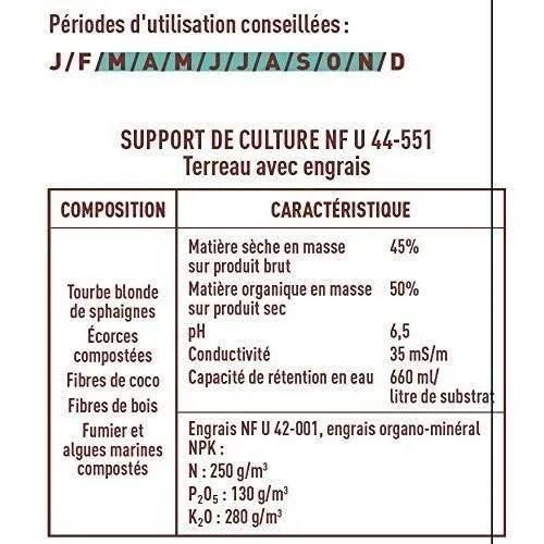 Or Brun Terreau Plantes Vertes 4l - 5