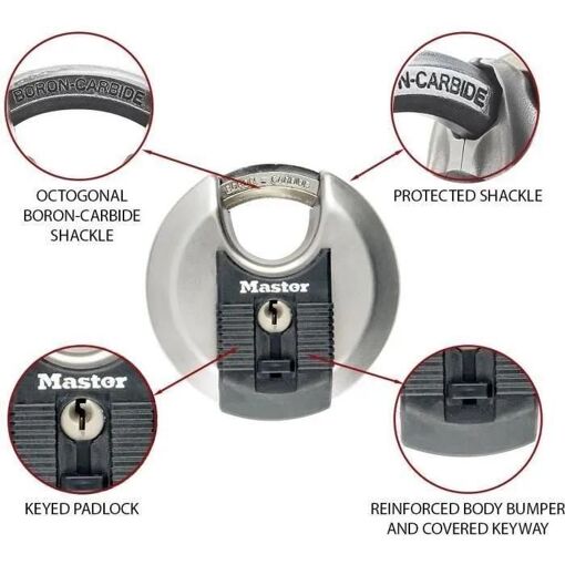 Cadenas Bluetooth - MASTER LOCK - 4401EURLHEC - Anse longue - 4