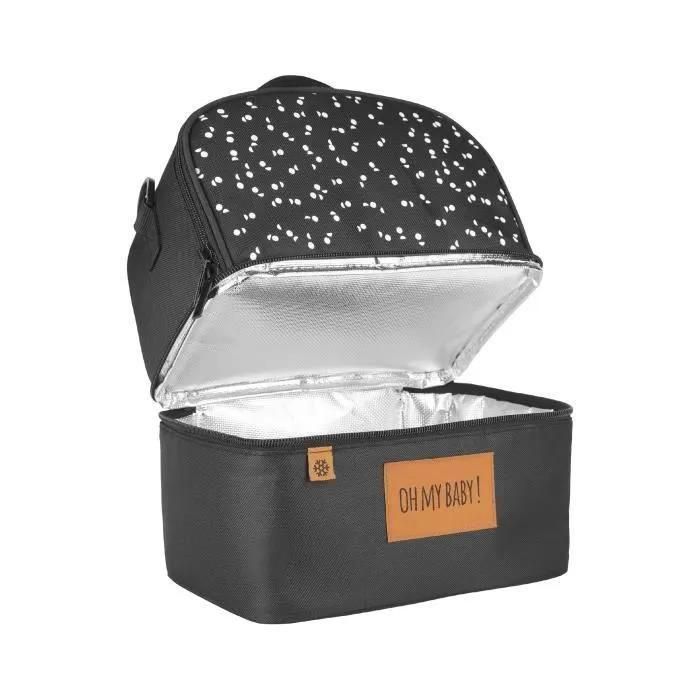 Sac Isotherme Repas, 2 Compartiments - Badabulle - 2