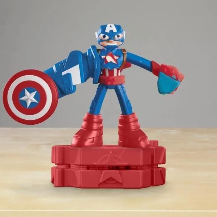 Marvel Heroes Play-Doh Marvel Captain America Bouclier Tamponneur - 3