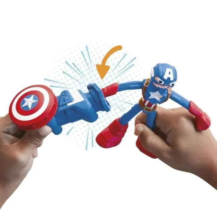 Marvel Heroes Play-Doh Marvel Captain America Bouclier Tamponneur - 5