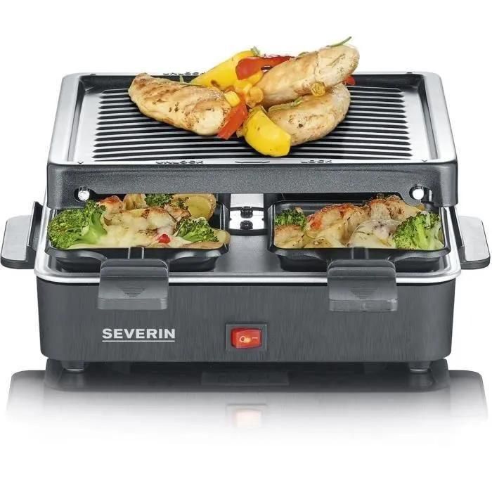 SEVERIN RG 2370 - Raclette/grill - 600 Watt - noir - 3