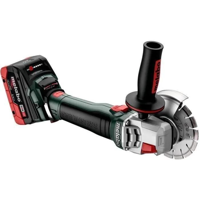 Metabo Meuleuses d'angle sans fil WB 18 LT BL 11-125 Quick, 18V/2x5,5Ah - 6... - 3