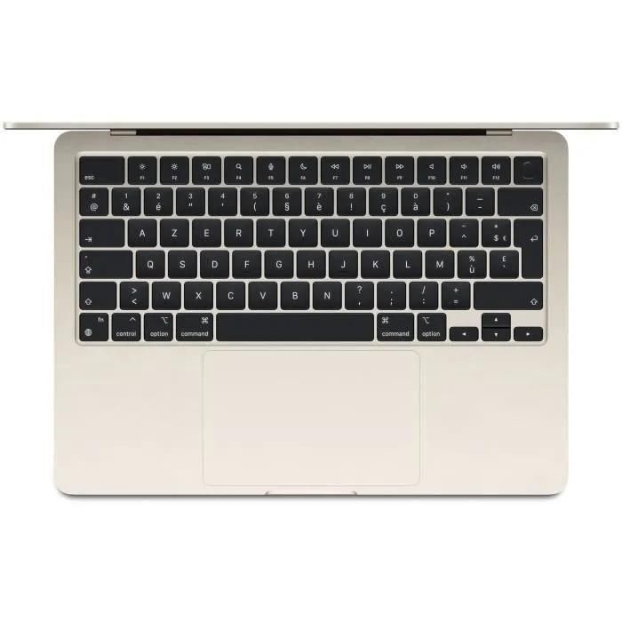 Apple MacBook Air MC8J4FN/A - Dbut 2024 - M3 16 Go RAM 256 Go SSD Beige AZ... - 2