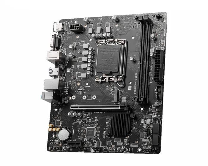 MSI PRO H610M-E DDR4 - Carte-mre - micro ATX - Socket LGA1700 - H610 Chips... - 3