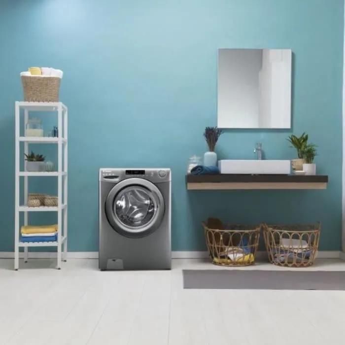 Candy SMART CS 1292DRRE / 1-S Machine  laver Anthracite - Chargement front... - 3