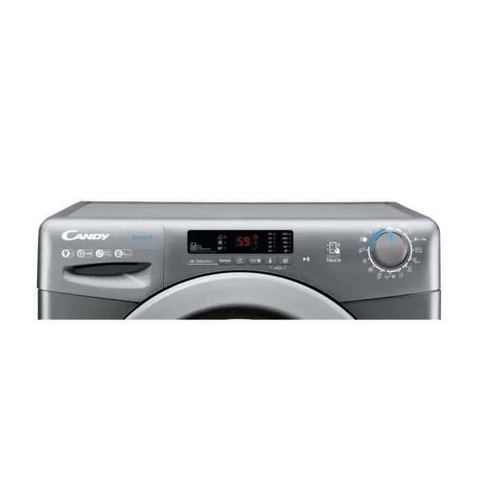 Candy SMART CS 1292DRRE / 1-S Machine  laver Anthracite - Chargement front... - 4