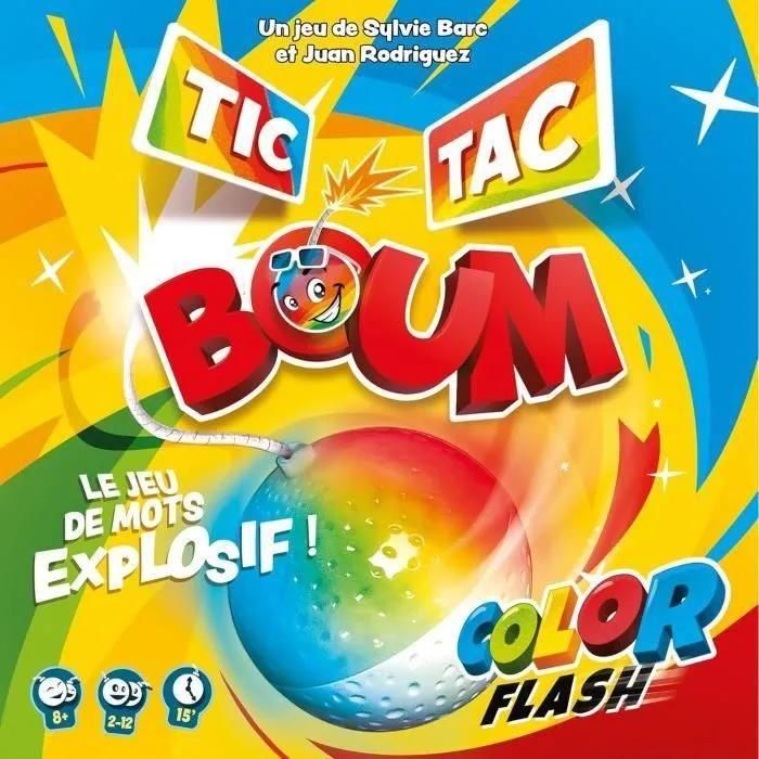 Jeu Classique Asmodee Tic Tac Boum Color Flash - 2