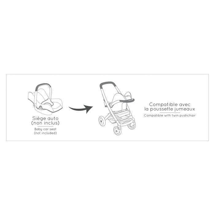 Maxi Cosi & Quinny Maxi-Cosi Poussette+Landau Sauge - 6