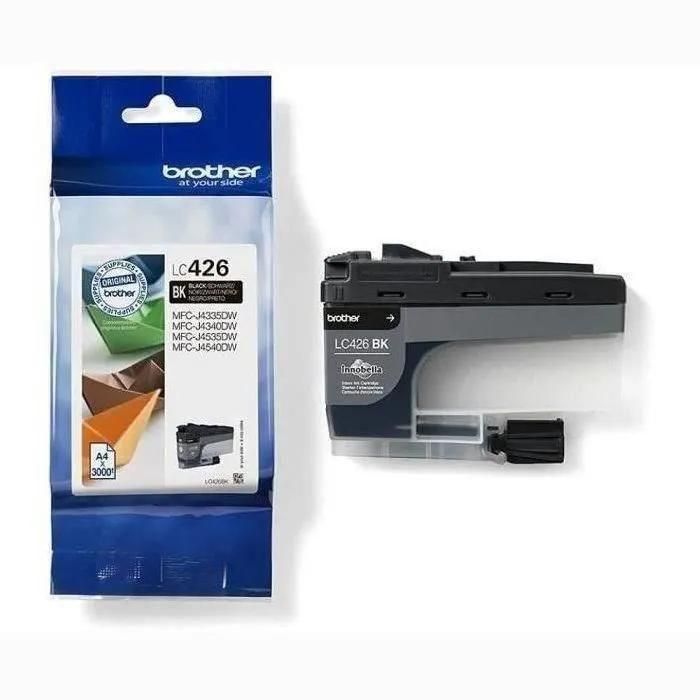 CARTOUCHE DENCRE LC426BK - BROTHER - NOIR CAPACITE STANDARD DE 3000 PAGES -... - 3