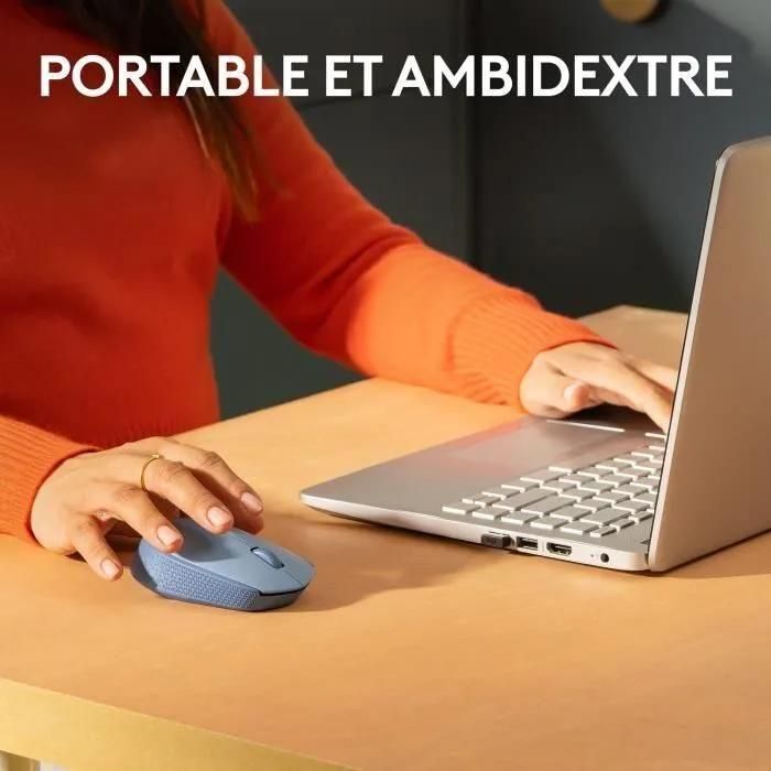 Logitech M171 - Souris - droitiers et gauchers - optique - 3 boutons - sans... - 3