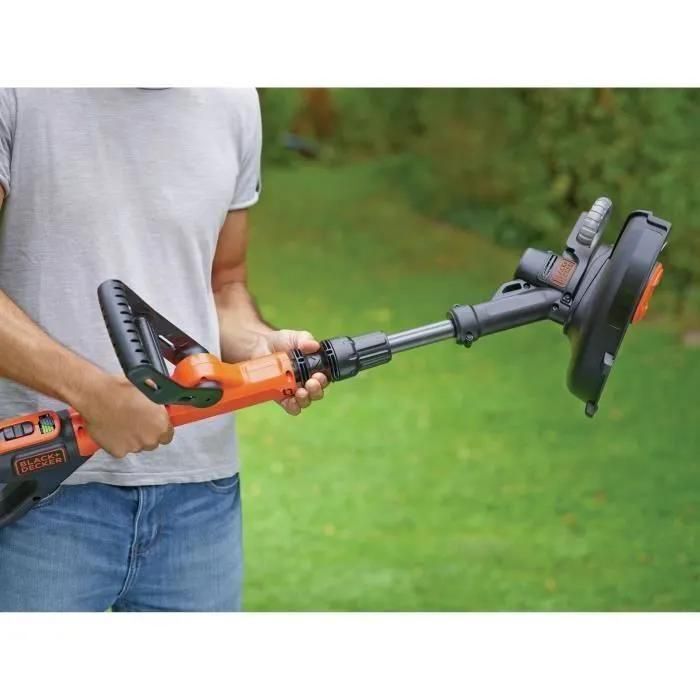 Black & Decker Coupe-bordures POWERCOMMAND 18V 4.0Ah 30CM - 6
