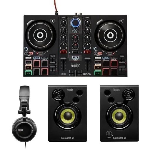 Hercules DJLearning Kit MK2 pack d�butant pour DJ - 2