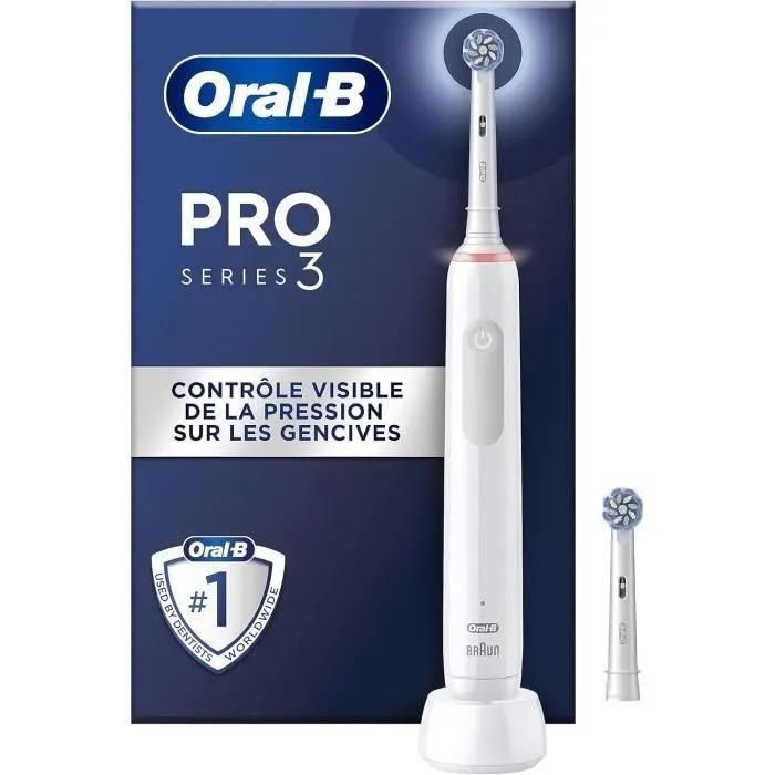 Oral-B Pro 3 3000 Sensitive Clean Jas22 White