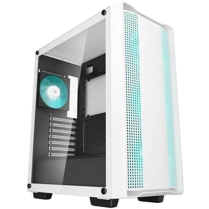 DeepCool Cc560 V2 Wh CC560 V2 - Bo�tier moyen tour - Blanc - Verre Tremp�