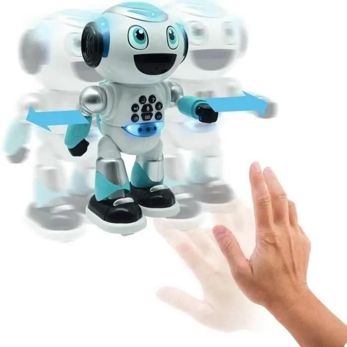 Lexibook Powerman Robot Programmable Avec Quiz, Musique, Jeux, Lancer De Di... - 2