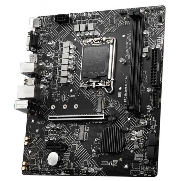 MSI PRO H610M-G DDR4 - Carte-mre - micro ATX - Socket LGA1700 - H610 Chips... - 4