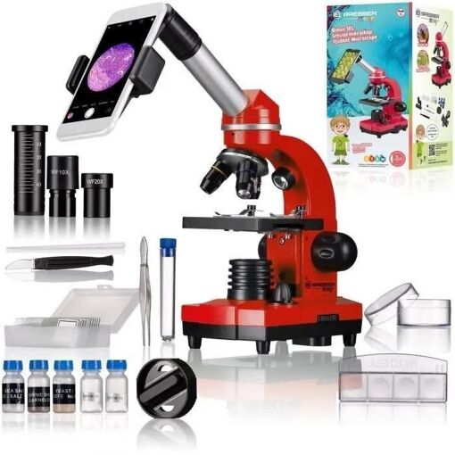 Microscope Bresser Junior Biolux Sel Rouge