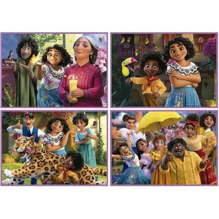 Multi 4 In 1 - Disney Encanto - 4 Puzzles Progressifs - 2