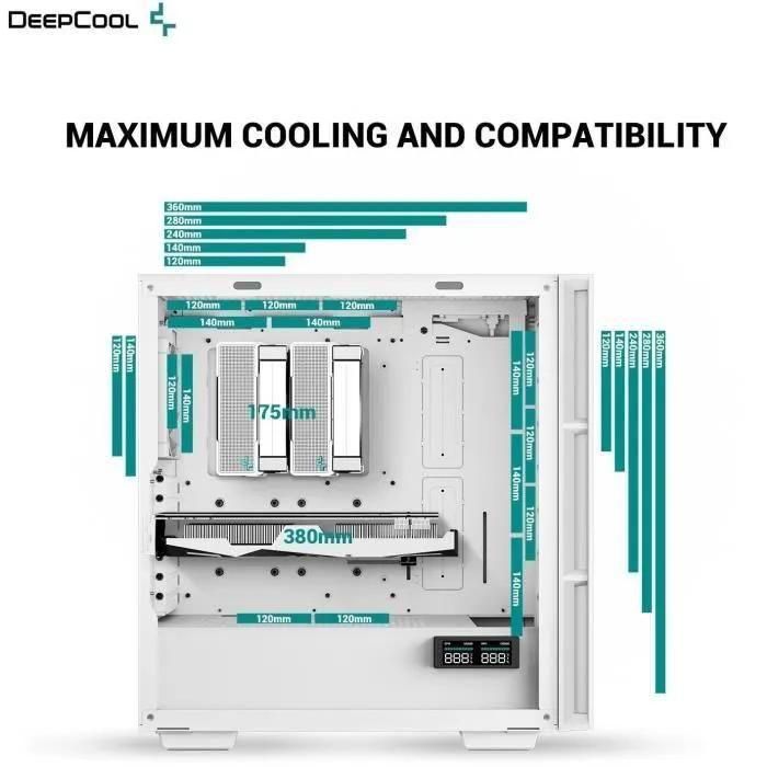 deepcool cas de la tour ch560 digital - 4