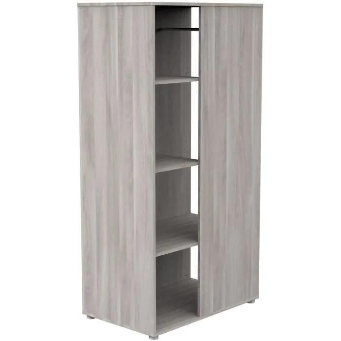 Armoire Ouverte Up Ch�ne Silex - 3