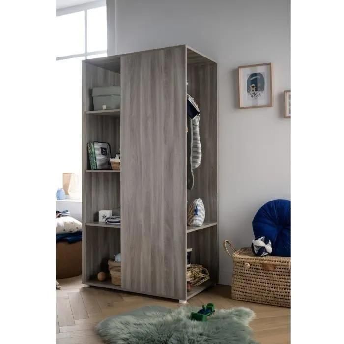 Armoire Ouverte Up Ch�ne Silex - 4