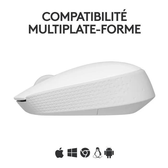 Logitech M171 - Souris - droitiers et gauchers - optique - 3 boutons - sans... - 4
