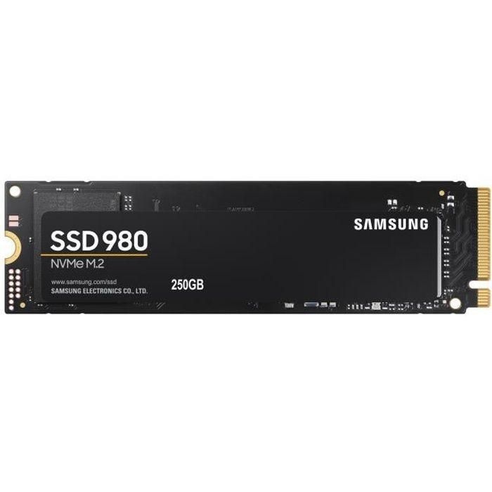 Samsung 980 MZ-V8V250BW - SSD - chiffr - 250 Go - interne - M.2 2280 - PCI...