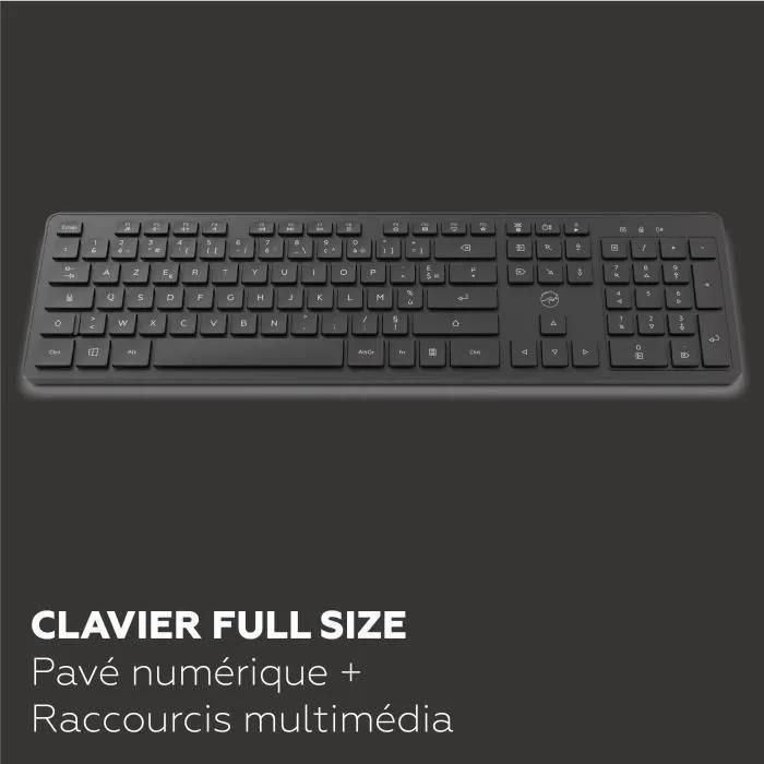 Clavier sans fil - MOBILITY LAB - Premium - AZERTY - Noir - 4