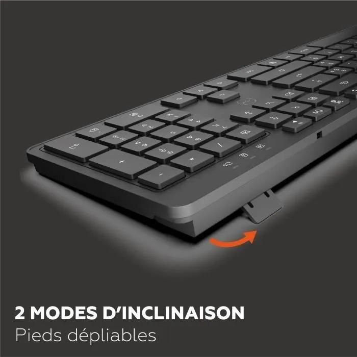 Clavier sans fil - MOBILITY LAB - Premium - AZERTY - Noir - 5