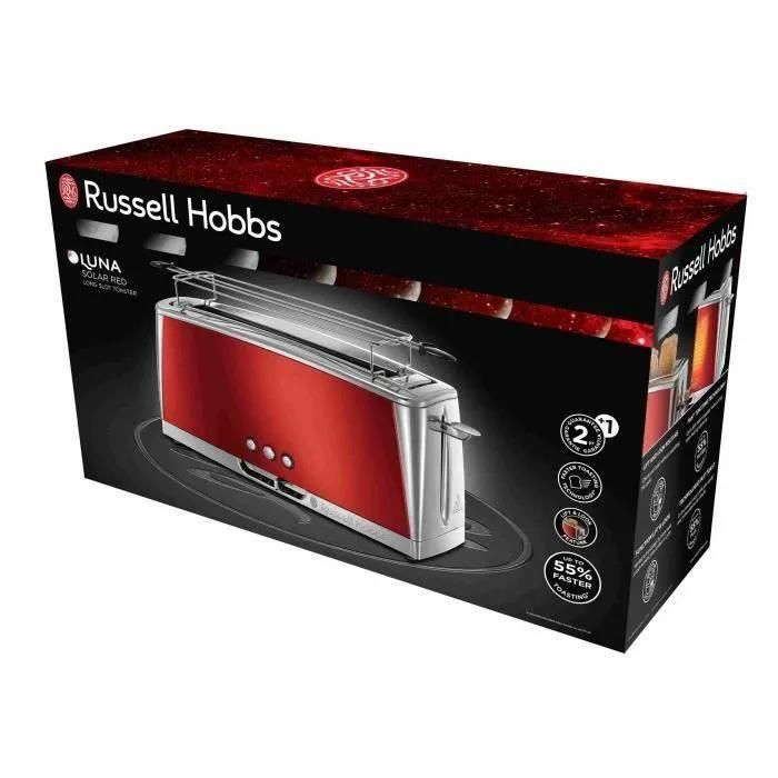 Russell Hobbs Luna 23250-56 - Grille-pain - 2 tranche - 1 Emplacements - ro... - 2