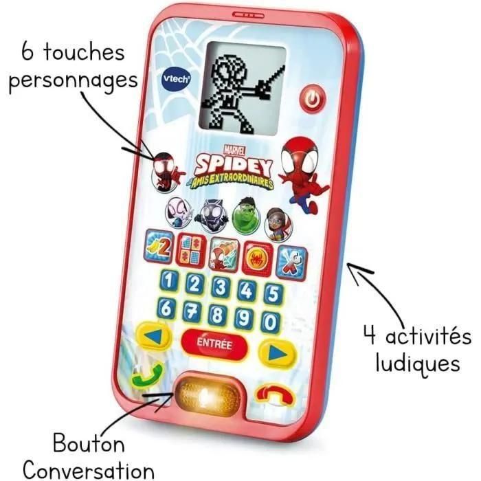 Jouets Educatifs Licence Spidey - Le Smartphone �ducatif De Spidey - 3