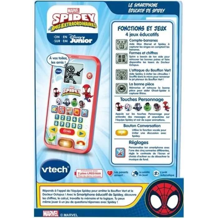 Jouets Educatifs Licence Spidey - Le Smartphone �ducatif De Spidey - 5