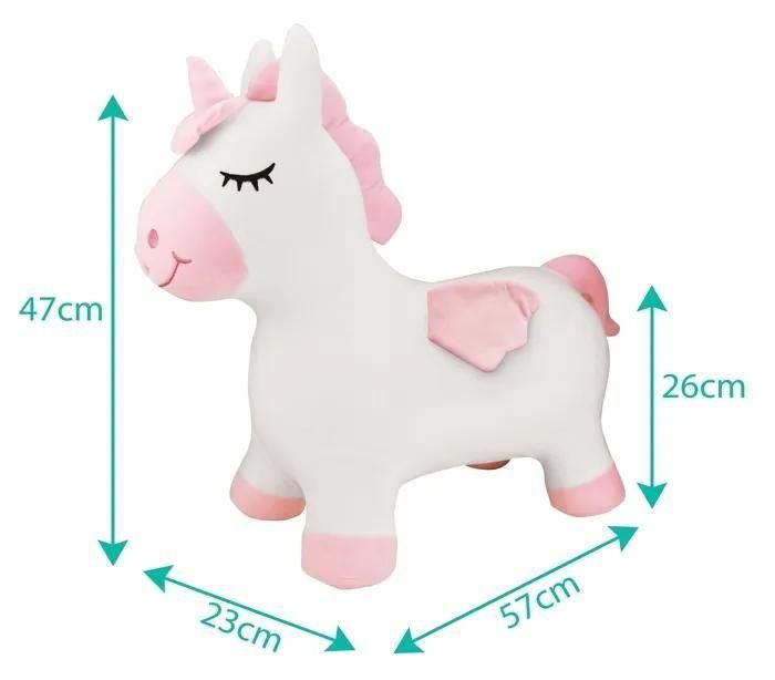 Lexibook Licorne Sauteuse Gonflable Peluche - 3